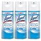 Lysol Disinfectant Spray, Crisp Linen, 350g, Disinfect and Eliminate Odours on Hard Surfaces and Fabrics (3 pack)